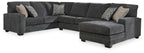 Tracling - 3 Piece Sectional