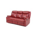 Contemporary Three Seater Reclining Sofa with Double Recliners - Multiple Colors