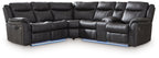 Sultan Meadow - 2-Piece Reclining Sectional - Carbon