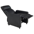 Toohey 7-Piece Home Theater Seating | 5 Recliners + 2 Consoles | Black