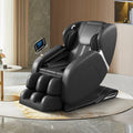 Full-Body Massage Chair with Foot Rollers & Touchscreen | Black