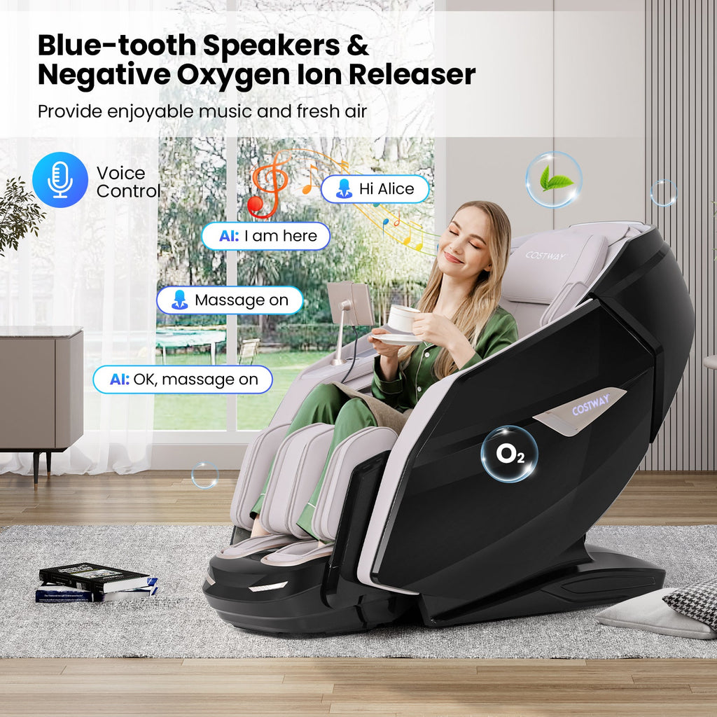 Kenzo 41 dual-roller zero-gravity massage chair, supplier product photograph