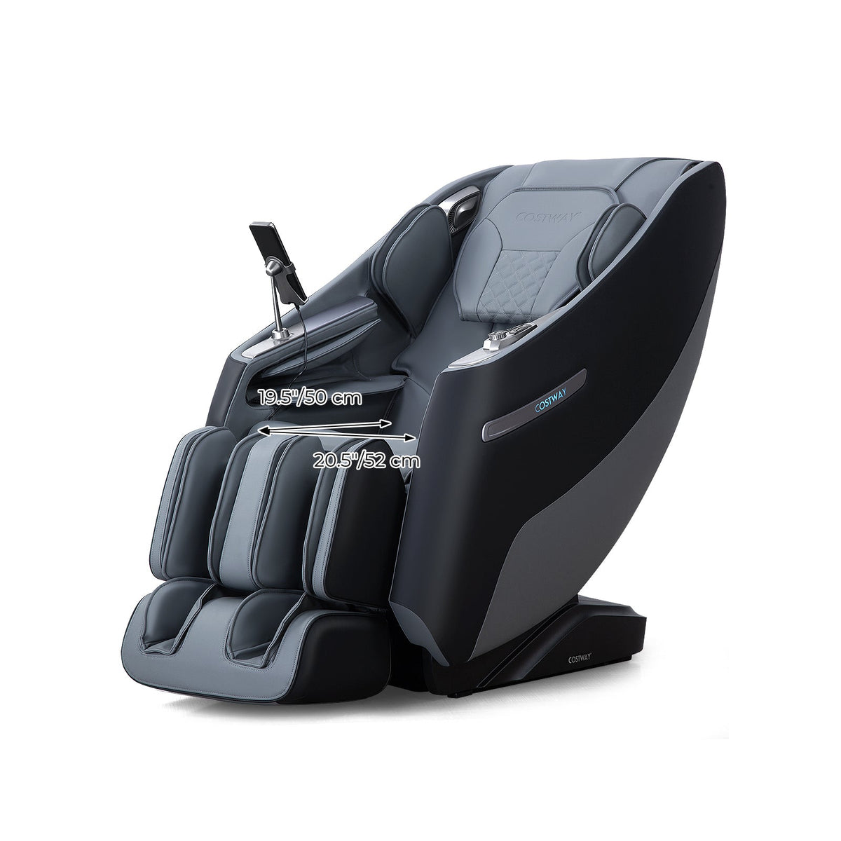 Relaxation 29 Full-Body Massage Chair with Airbags & Heat