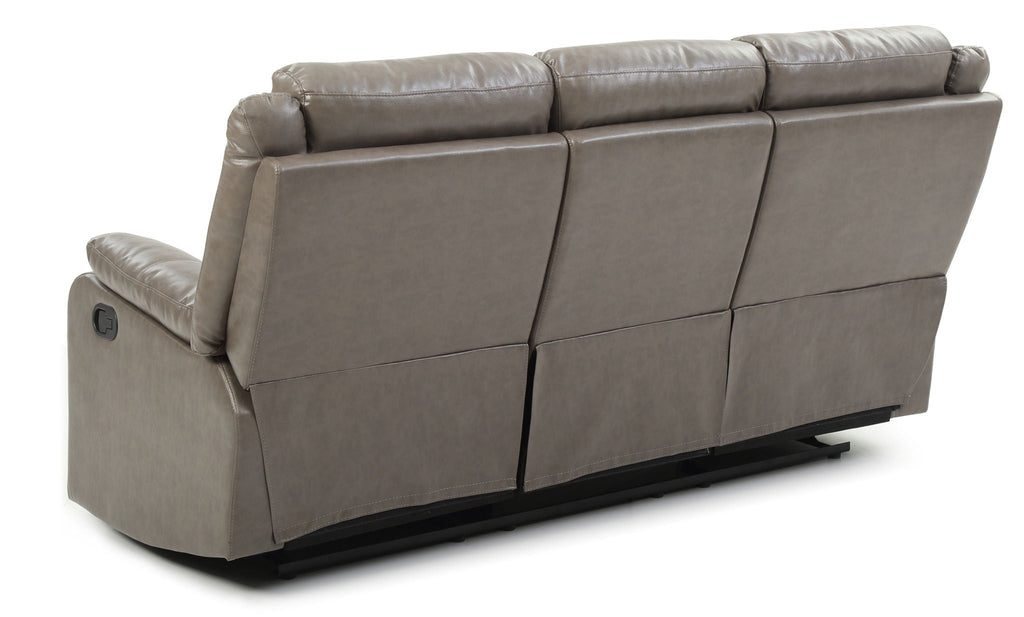 Contemporary Three Seater Reclining Sofa with Double Recliners - Multiple Colors