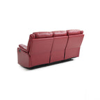Contemporary Three Seater Reclining Sofa with Double Recliners - Multiple Colors