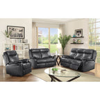 Contemporary Three Seater Reclining Sofa with Double Recliners - Multiple Colors