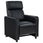 Toohey 7-Piece Home Theater Seating | 5 Recliners + 2 Consoles | Black