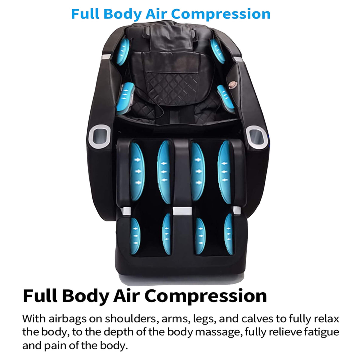 Equinox zero-gravity massage chair, supplier feature overview