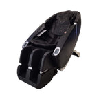 Equinox zero-gravity massage chair, side view